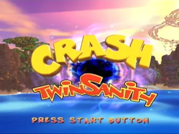 Crash Twinsanity (USA) screen shot title
